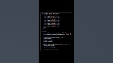 Interactive spider 🕷️ cursor using html css and javascript #phonk #html #css #javascript