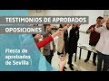 Testimonios y fiesta de aprobados - Sevilla