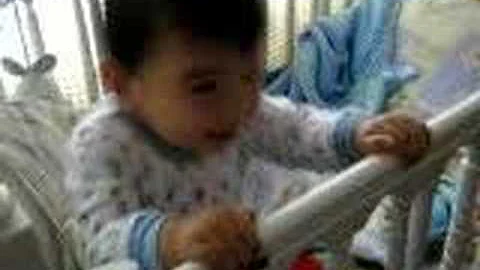 Adriano waking up Nancy Elmo