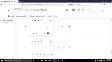 How to create matching questions in Brightspace