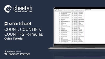 Smartsheet COUNT, COUNTIF & COUNTIFS Formulas [QUICK TIPS]