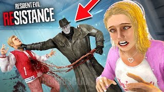 SOY TYRANT Y OS VOY A REVENTAR A TODOS !! - RESIDENT EVIL RESISTANCE MULTIPLAYER