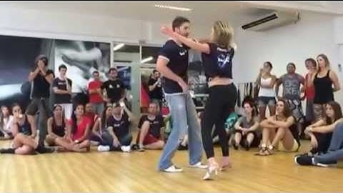 Improviso Tatiana Leme e Victor Kessler 2015 Zouk In Motion