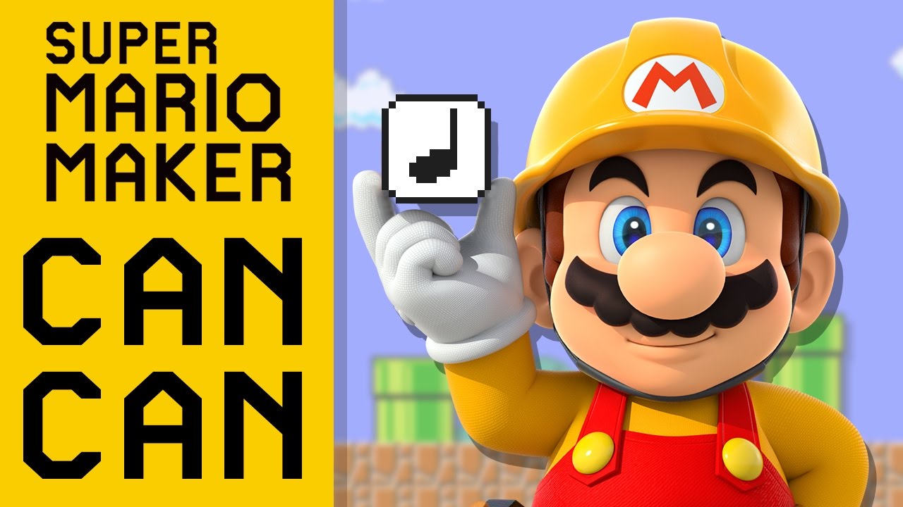 Super Mario Maker Can Can Ytpmv Youtube