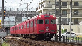 名鉄6008F 991レ普通犬山 下小田井駅~中小田井駅間