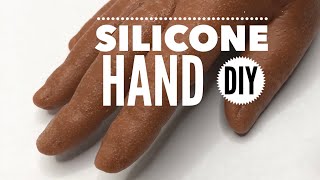 Making my own Silicone Nail Hand  || DIY