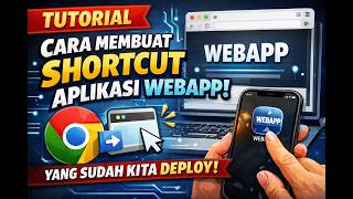 Cara Membuat Shortcut Aplikasi WebApp yang Sudah Deploy (Auto Jadi Seperti Aplikasi!) screenshot 3