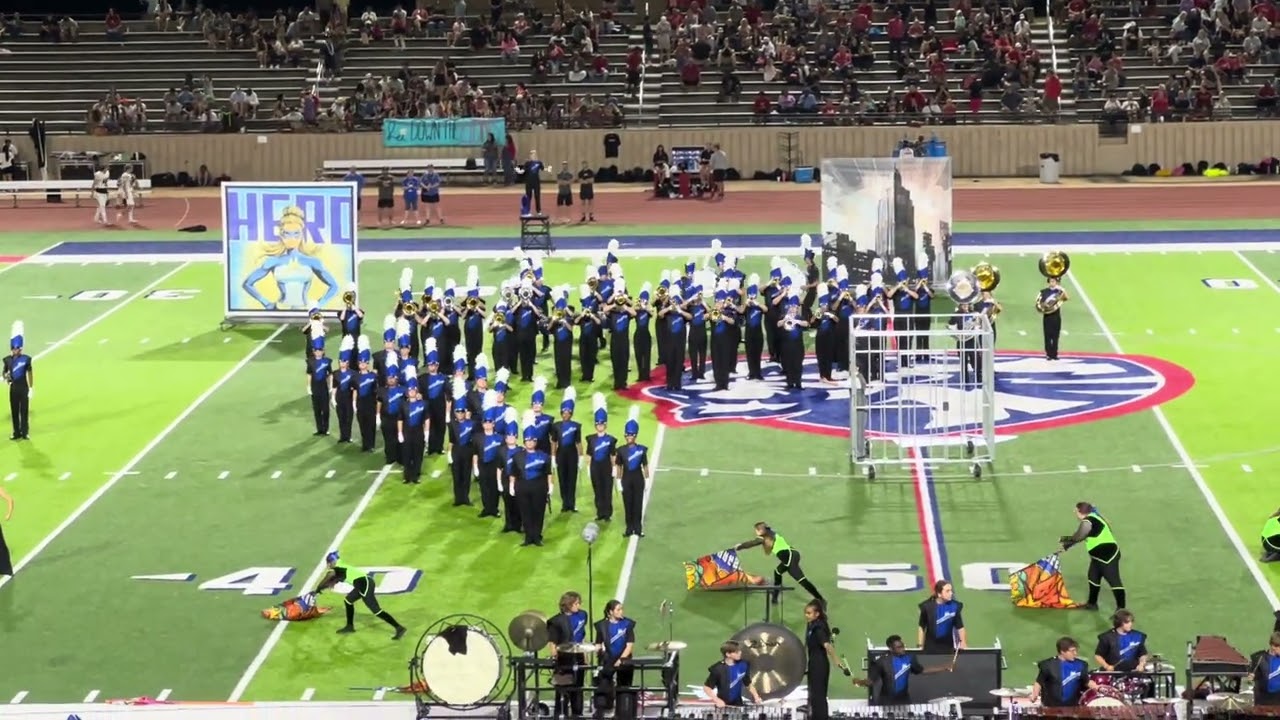 Moore High School Marching Band 2025 Show Performance ”Crash Bang Pow”