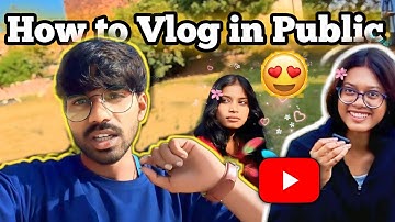 How to Vlog in Public Without Fear 😎 | Confidence Hacks for Beginners (Vlogging Tips 2025)