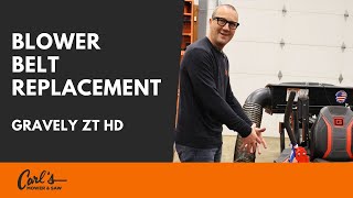 How to Replace the Belt on a Gravely ZT Step-by-Step Tutorial
