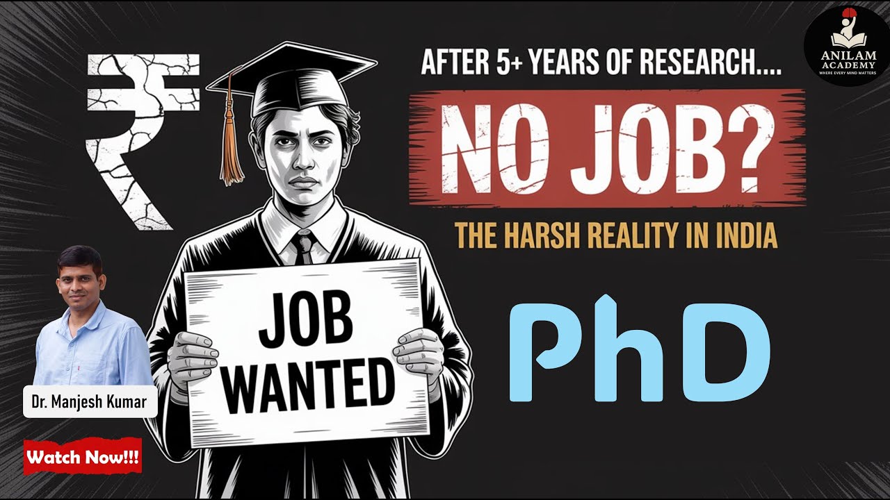 Harsh Reality of PhD Unemployment in India | India’s PhD Crisis ...