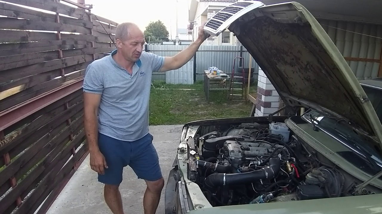 Установка двигателя M111 и ЭБУ январь 5.1 на Mercedes W123. Часть 1