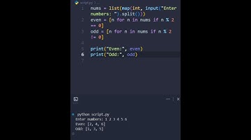 Even Odd Number in Python 🔥 | Beginner Trick in 60s #coding #python #codingshorts