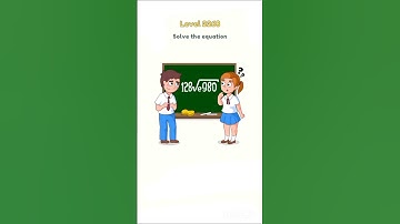 Dop2 [Delete One Part] level-2268 +solve the equation#dop2 #viral