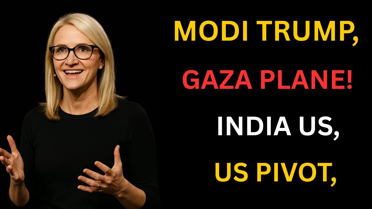 “Modi Backs Trump’s Gaza Plan — India’s U.S. Pivot?”- MEL ROBBIN