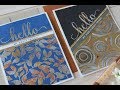 Simon Says Stamp | Gilding Flakes Hello Cards