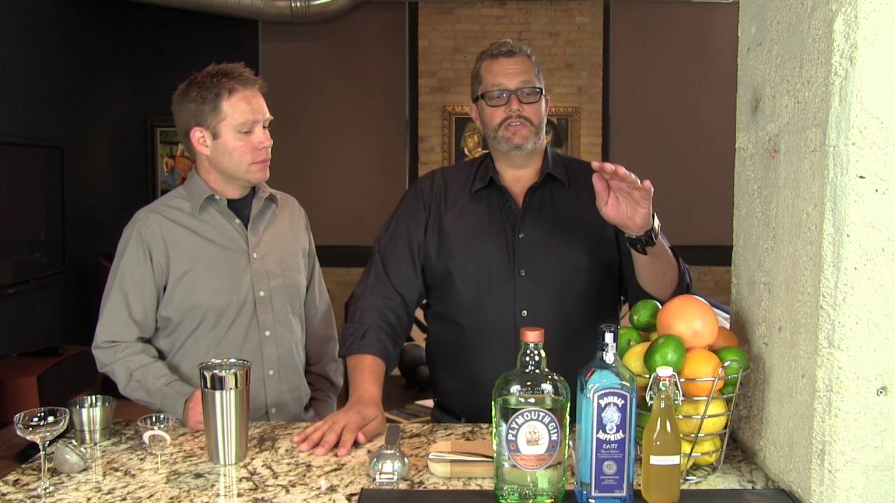 Scratch Gimlet from the Cocktail Dudes