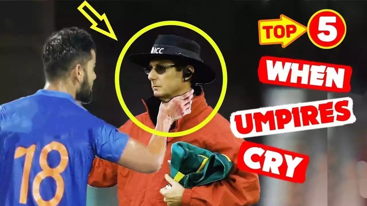 TOP 5 umpire fights worst decisions in cricket history of all time