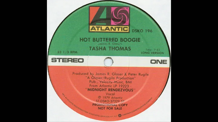 Tasha Thomas - Hot Buttered Boogie (Long Version)