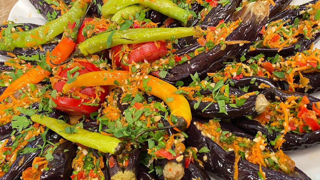 طريقة عمل باذنجان مخلل | البلدي يوكل مع الشيف نونا