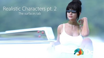 Daz Studio Pro Tips: Getting your characters to look more human pt.2