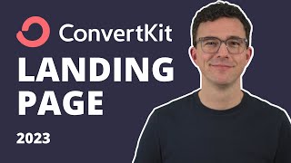 ConvertKit Landing Page Tutorial 2023 (Unlimited Free Landing Pages) by TheFigCo 12,474 views 1 year ago 7 minutes, 28 seconds