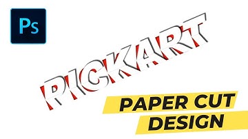 How to Create a 3D Paper Cut Text Effect in Adobe Photoshop