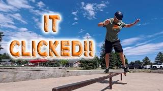 I Finally Broke My Skate Slump! 2 New Tricks in One Session