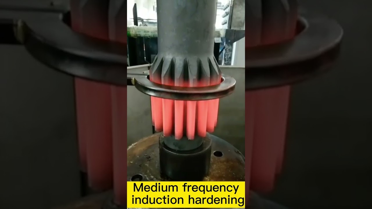Medium frequency induction hardening