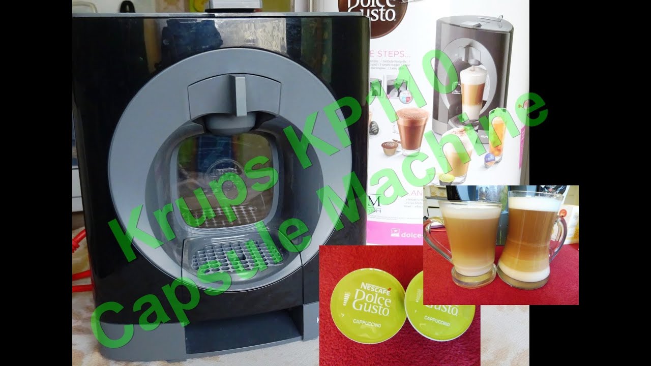 Krups NESCAFE Dolce Gusto KP 110 Capsule Coffee Machine 