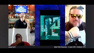 Matt Mcchesney's reaction to Michigan State Defensive End