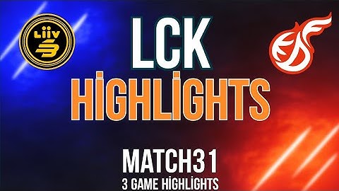 League of Legends KDF vs LSB  Match31 Highlight LCK Spring Split
