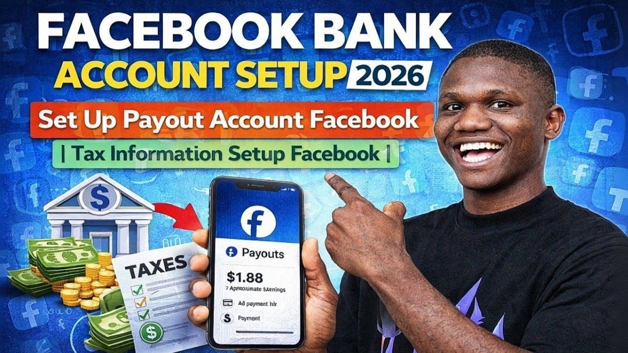 Facebook monetize kaise kare 2026 | Facebook bank account setup | Facebook payout account setup