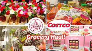 BIG COSTCO, TRADER JOE'S AND ALDIS GROCERY HAUL! YA'LL WHY ARE GROCERIES SO EXSPENSIVE? by Journey with Char 643 views 2 months ago 43 minutes