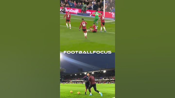 André Onana & Jorge Vital During Warm-Ups Result: Andre Onana Makes a HUGE Save to Liam Delap