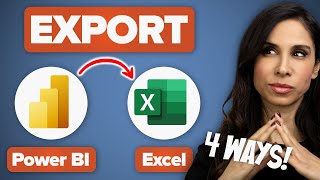 Easiest Ways to Export Power BI to Excel Smoothly and Efficiently (new updates included 🪄) by Leila Gharani 120,738 views 8 months ago 11 minutes, 56 seconds