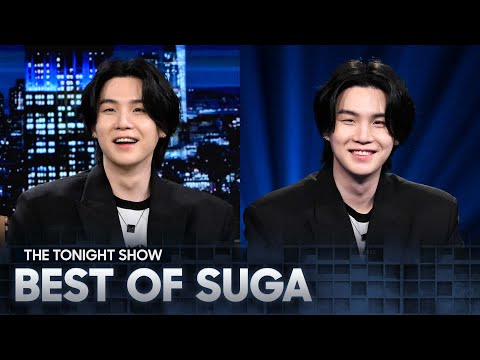 The Best Of Bts Suga On The Tonight Show Starring Jimmy Fallon