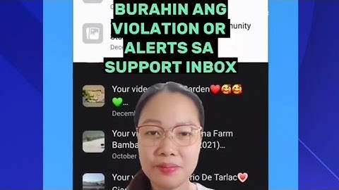 MGA VIOLATION NA HINDI KAYANG BURAHIN SA SUPPORT INBOX AT MBASIC FB/ MAY SOLUSYON NA!