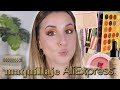 Probando maquillaje de Aliexpress 6 horas - 3 Paletas de sombras en 1