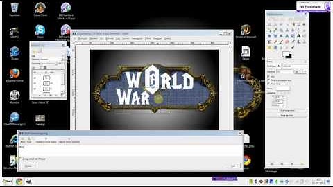 Gimp - World of Warcraft text