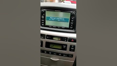 Toyota insert map disc solution available by Navigationdisk online