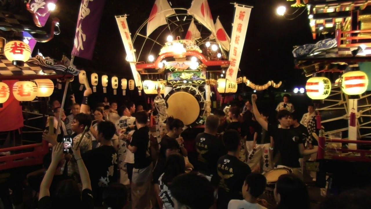 令和元年　鷹松神社 夏季大祭 宵宮　太鼓の競演（フルVer.）