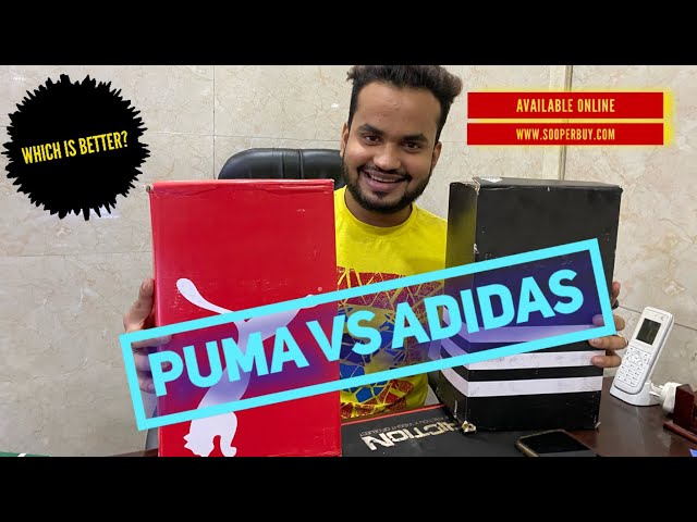 Puma vs Adidas || Which is better? rsx | Adidas Cloudfoam,Alphabounce | Order Sooperbuy YouTube