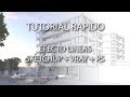 Tutorial Rapido: Efecto Lineas (Sketchup + Vray + PS)