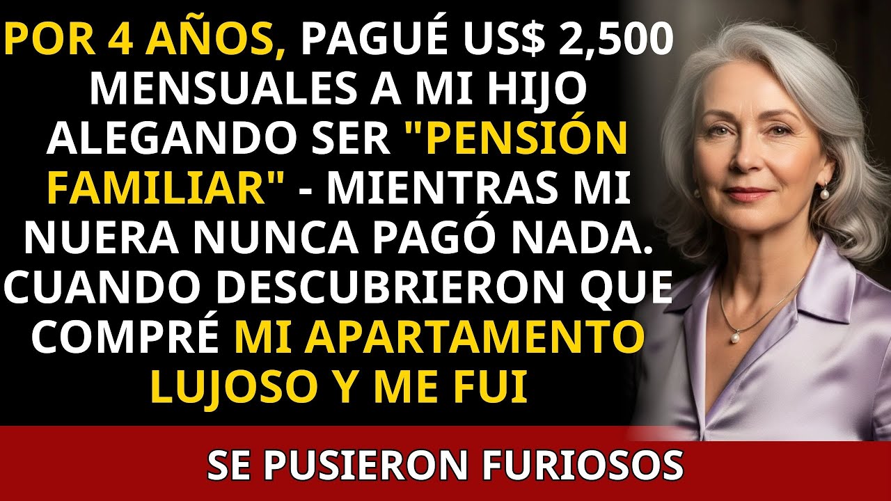 Ellos Me Cobraban Alquiler Mientras Mi Nuera Vivía Gratis, Entonces Compré Un Apartamento Al Contado