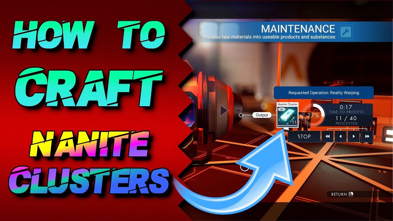How to Craft Nanite Clusters in No Man's Sky - 100% Legit [ NMSN Tips and Tricks ]