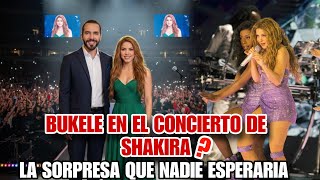 Bukele En El Concierto De Shakira? Rumores Que Tienen A Todos Hablando