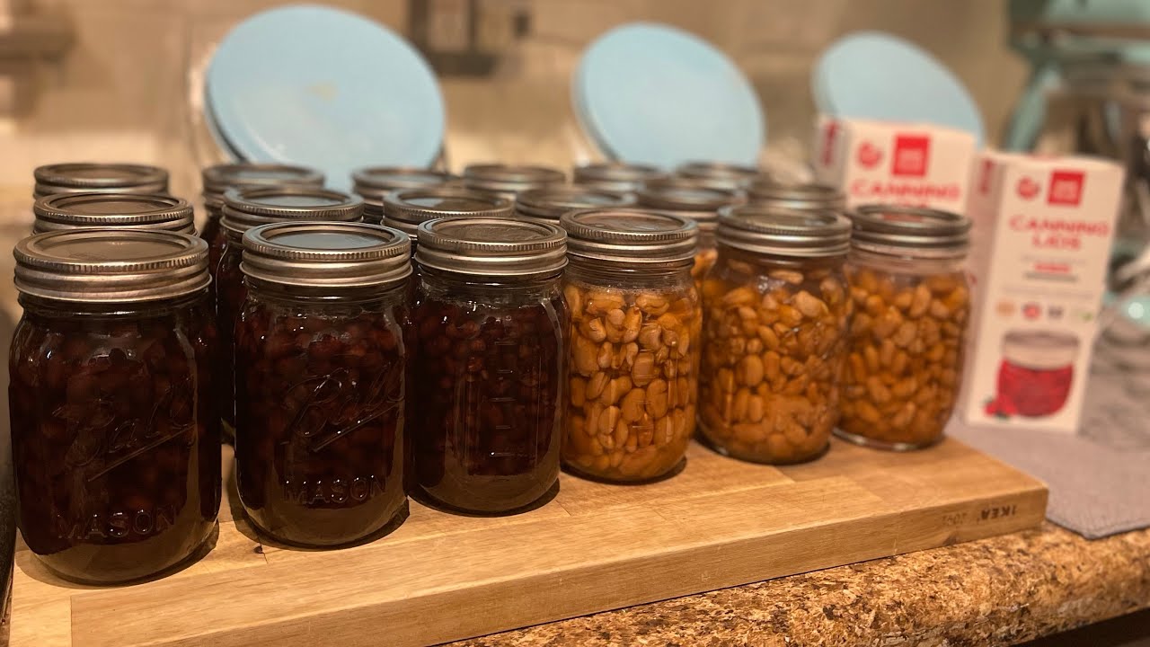PRESSURE CANNING BEANS NO SOAK METHOD PERFECT FOR BEGINNER CANNERS YouTube