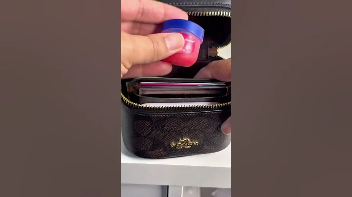 Pack my @coach  Ava bag with me. I love a mini bag with a great price. #affordablefashion