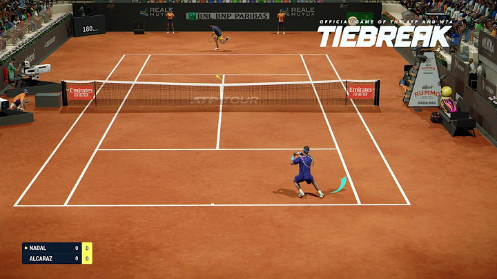TIEBREAK - Carlos Alcaraz Vs Rafael Nadal I Rome Masters I Legendary AI (PS5)